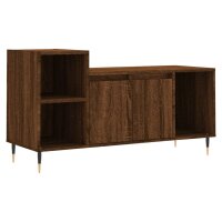 vidaXL TV-Schrank Braun Eichen-Optik 100x35x55 cm Holzwerkstoff