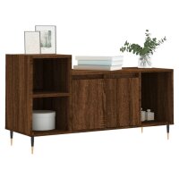 vidaXL TV-Schrank Braun Eichen-Optik 100x35x55 cm Holzwerkstoff