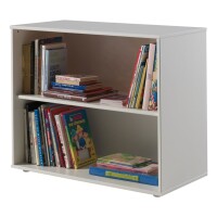 Vipack B&uuml;cherregal Pino 2 F&auml;cher Holz Wei&szlig;