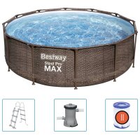 Bestway Steel Pro MAX Swimming Pool-Set Deluxe Series...