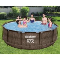 Bestway Steel Pro MAX Swimming Pool-Set Deluxe Series...