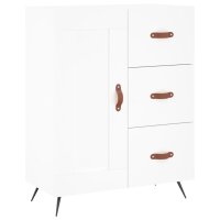 vidaXL Highboard Wei&szlig; 69,5x34x180 cm Holzwerkstoff