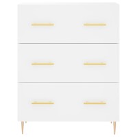 vidaXL Highboard Wei&szlig; 69,5x34x180 cm Holzwerkstoff