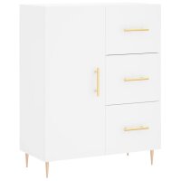 vidaXL Highboard Wei&szlig; 69,5x34x180 cm Holzwerkstoff