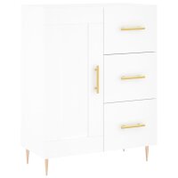 vidaXL Highboard Wei&szlig; 69,5x34x180 cm Holzwerkstoff