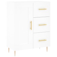 vidaXL Highboard Wei&szlig; 69,5x34x180 cm Holzwerkstoff