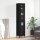 vidaXL Highboard Schwarz 34,5x34x180 cm Holzwerkstoff