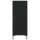 vidaXL Highboard Schwarz 34,5x34x180 cm Holzwerkstoff