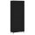 vidaXL Highboard Schwarz 69,5x34x180 cm Holzwerkstoff