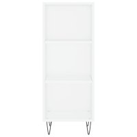vidaXL Highboard Weiß 34,5x34x180 cm Holzwerkstoff