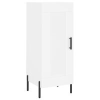 vidaXL Highboard Wei&szlig; 34,5x34x180 cm Holzwerkstoff