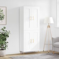 vidaXL Highboard Wei&szlig; 69,5x34x180 cm Holzwerkstoff