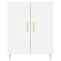 vidaXL Highboard Wei&szlig; 69,5x34x180 cm Holzwerkstoff