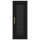 vidaXL Highboard Schwarz 34,5x34x180 cm Holzwerkstoff