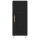 vidaXL Highboard Schwarz 34,5x34x180 cm Holzwerkstoff