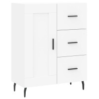 vidaXL Highboard Wei&szlig; 69,5x34x180 cm Holzwerkstoff