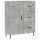 vidaXL Highboard Betongrau 69,5x34x180 cm Holzwerkstoff