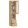 vidaXL Highboard Sonoma-Eiche 34,5x34x180 cm Holzwerkstoff
