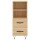 vidaXL Highboard Sonoma-Eiche 34,5x34x180 cm Holzwerkstoff