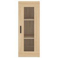 vidaXL Highboard Sonoma-Eiche 34,5x34x180 cm Holzwerkstoff