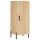 vidaXL Highboard Sonoma-Eiche 34,5x34x180 cm Holzwerkstoff