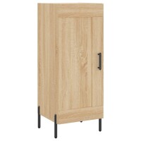 vidaXL Highboard Sonoma-Eiche 34,5x34x180 cm Holzwerkstoff