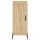 vidaXL Highboard Sonoma-Eiche 34,5x34x180 cm Holzwerkstoff