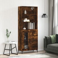 vidaXL Highboard Räuchereiche 69,5x34x180 cm...