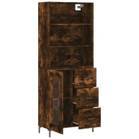 vidaXL Highboard R&auml;uchereiche 69,5x34x180 cm Holzwerkstoff