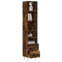 vidaXL Highboard R&auml;uchereiche 34,5x34x180 cm Holzwerkstoff