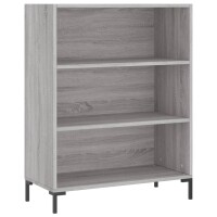 vidaXL Highboard Grau Sonoma 69,5x34x180 cm Holzwerkstoff