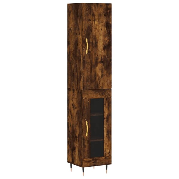 vidaXL Highboard R&auml;uchereiche 34,5x34x180 cm Holzwerkstoff