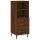 vidaXL Highboard Braun Eichen-Optik 34,5x34x180 cm Holzwerkstoff