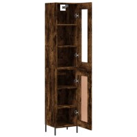 vidaXL Highboard R&auml;uchereiche 34,5x34x180 cm Holzwerkstoff