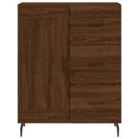 vidaXL Highboard Braun Eichen-Optik 69,5x34x180 cm Holzwerkstoff