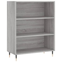 vidaXL Highboard Grau Sonoma 69,5x34x180 cm Holzwerkstoff