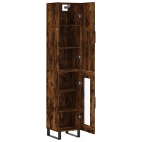 vidaXL Highboard R&auml;uchereiche 34,5x34x180 cm Holzwerkstoff