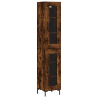 vidaXL Highboard R&auml;uchereiche 34,5x34x180 cm Holzwerkstoff