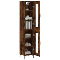 vidaXL Highboard R&auml;uchereiche 34,5x34x180 cm Holzwerkstoff