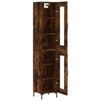 vidaXL Highboard R&auml;uchereiche 34,5x34x180 cm Holzwerkstoff