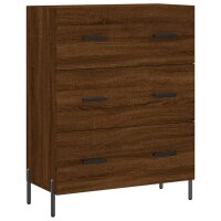 vidaXL Highboard Braun Eichen-Optik 69,5x34x180 cm Holzwerkstoff