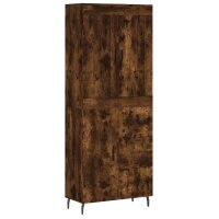 vidaXL Highboard Räuchereiche 69,5x34x180 cm...