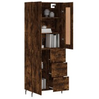 vidaXL Highboard R&auml;uchereiche 69,5x34x180 cm Holzwerkstoff