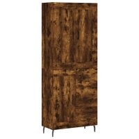 vidaXL Highboard Räuchereiche 69,5x34x180 cm...