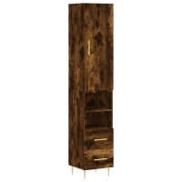 vidaXL Highboard R&auml;uchereiche 34,5x34x180 cm Holzwerkstoff