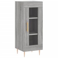 vidaXL Highboard Grau Sonoma 34,5x34x180 cm Holzwerkstoff