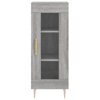 vidaXL Highboard Grau Sonoma 34,5x34x180 cm Holzwerkstoff