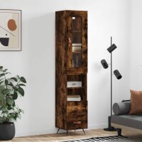 vidaXL Highboard R&auml;uchereiche 34,5x34x180 cm Holzwerkstoff