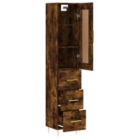 vidaXL Highboard R&auml;uchereiche 34,5x34x180 cm Holzwerkstoff