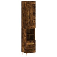 vidaXL Highboard R&auml;uchereiche 34,5x34x180 cm Holzwerkstoff